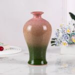 Modern Ceramic Vase, Decorative Flower Vases for Home, Pottery Vases for Living Room, Kitchen, Bedroom, Shelf, Rustic Farmhouse, Bookshelf, Table Décor（DSH27）