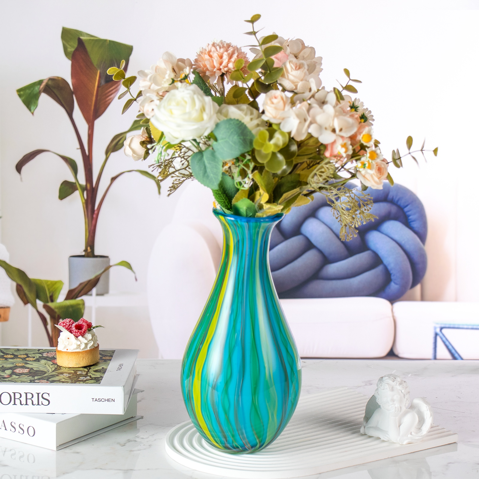 KAMMAK 8HPJG02010 glass vase detail image 4 in product description