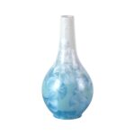 Colored Ceramic Vase, Beautiful Hand-Painted Decorative Vase, Modern Art Porcelain Vase for Flower Mantle Dining Table Centerpiece, Entryway Living Room Wedding Decoration（DSH09）