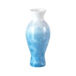 Colored Ceramic Vase, Beautiful Hand-Painted Decorative Vase, Modern Art Porcelain Vase for Flower Mantle Dining Table Centerpiece, Entryway Living Room Wedding Decoration（DSH08）