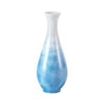 Colored Ceramic Vase, Beautiful Hand-Painted Decorative Vase, Modern Art Porcelain Vase for Flower Mantle Dining Table Centerpiece, Entryway Living Room Wedding Decoration（DSH11）
