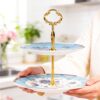 GH4 Cupcake Stands KAMMAK 8KPGH004 decorative serving plate styled on dining table image 5