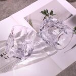 KAMMAK 240ml Football Whiskey Glass, Unique Soccer - Shaped Crystal Clear Whiskey Tumbler, Heavy - Base Old Fashioned Glass for Bourbon, Scotch, Cocktails, Ideal for Sports Fans...