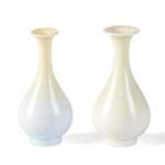 KAMMAK Colored Ceramic Vase, Beautiful Hand-Painted Decorative Vase, Modern Art Porcelain Vase for Flower Mantle Dining Table Centerpiece, Entryway Living Room Wedding...
