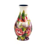 KAMMAK Colored Ceramic Vase, Beautiful Hand Painted Decorative Vase, Modern Art Porcelain Vase for Flower Mantle Dining Table Centerpiece, Entryway Living Room Wedding... KAMMAK 8HPYZF058 ceramic vase front view for product display