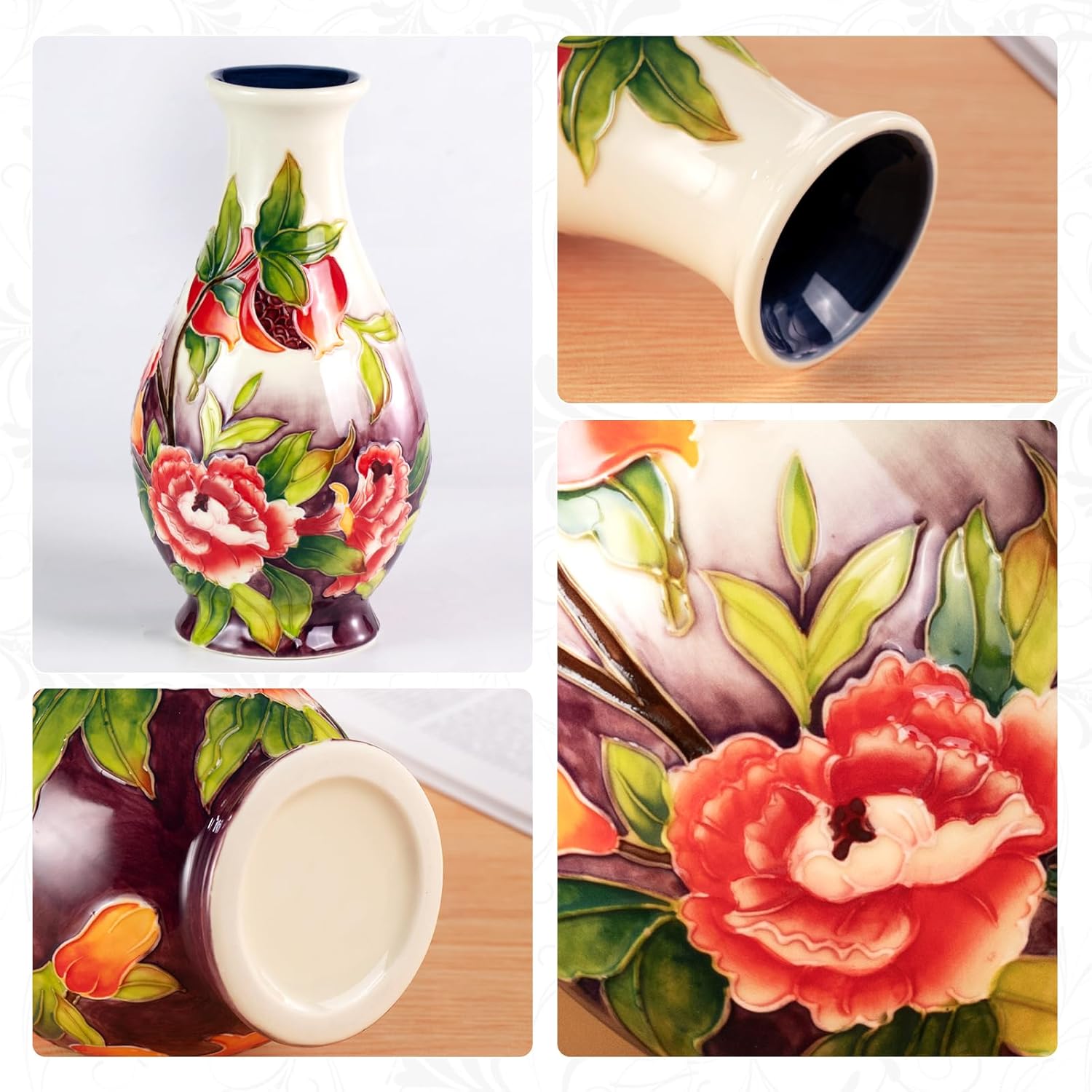 KAMMAK 8HPYZF058 glass vase detail image 2 in product description