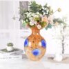 KAMMAK 8HPFH02044 glass vase side angle view showing silhouette