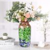KAMMAK 8HPFH02046 glass vase side angle view showing silhouette