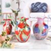 KAMMAK 8HPFH02048 glass vase styled on dining table image 5