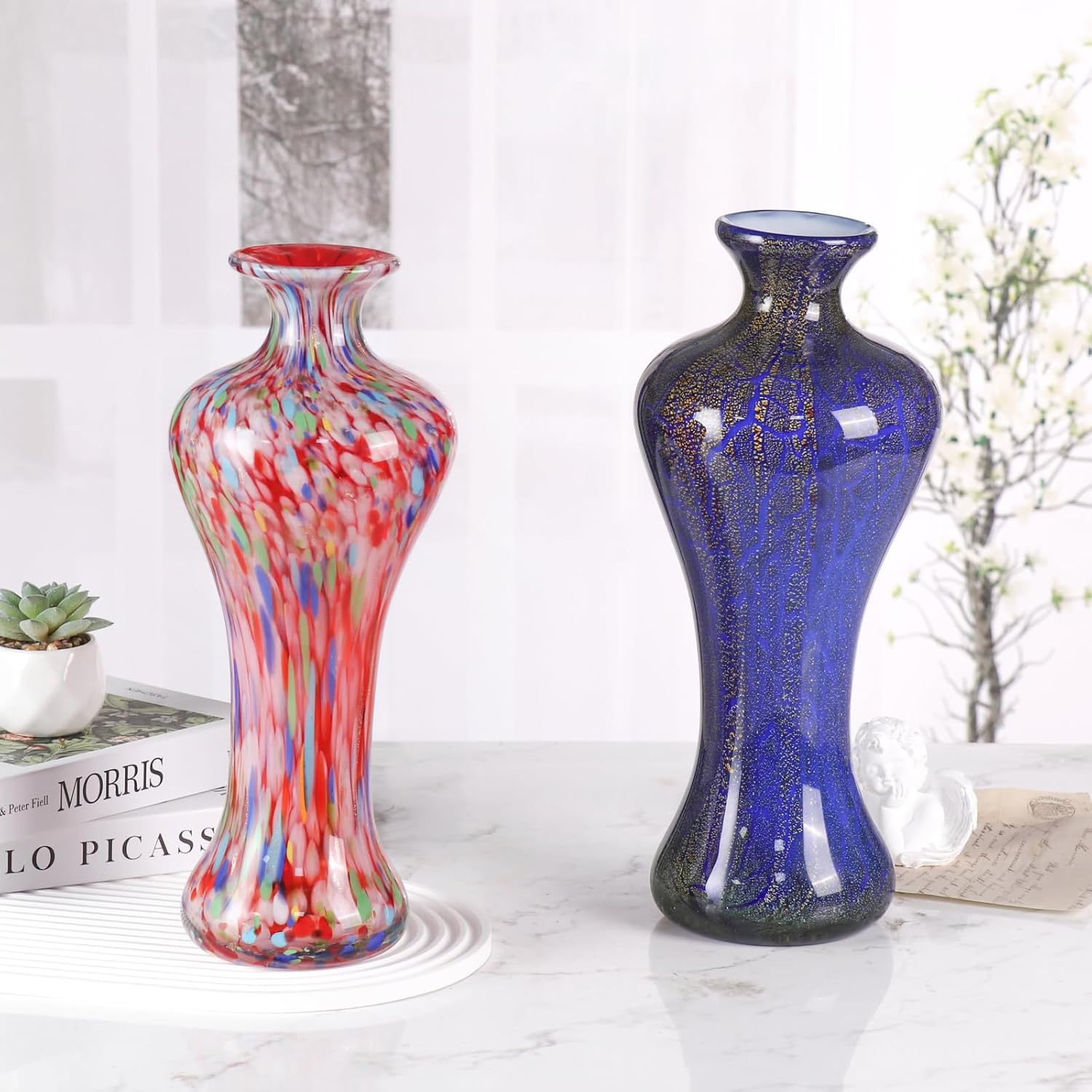 KAMMAK 8HPFH02040 glass vase detail image 2 in product description