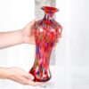 KAMMAK 8HPFH02040 glass vase scale and proportion view image 6
