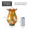 KAMMAK 8HPFH02033 glass vase shape and proportion detail image 3