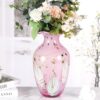KAMMAK 8HPFH02056 glass vase side angle view showing silhouette