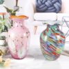 KAMMAK 8HPFH02056 glass vase close-up material texture detail image 4