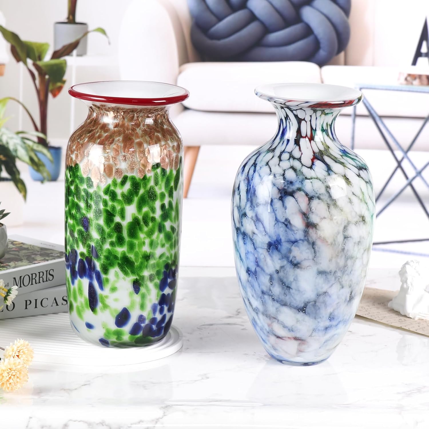 KAMMAK 8HPFH02060 glass vase detail image 2 in product description
