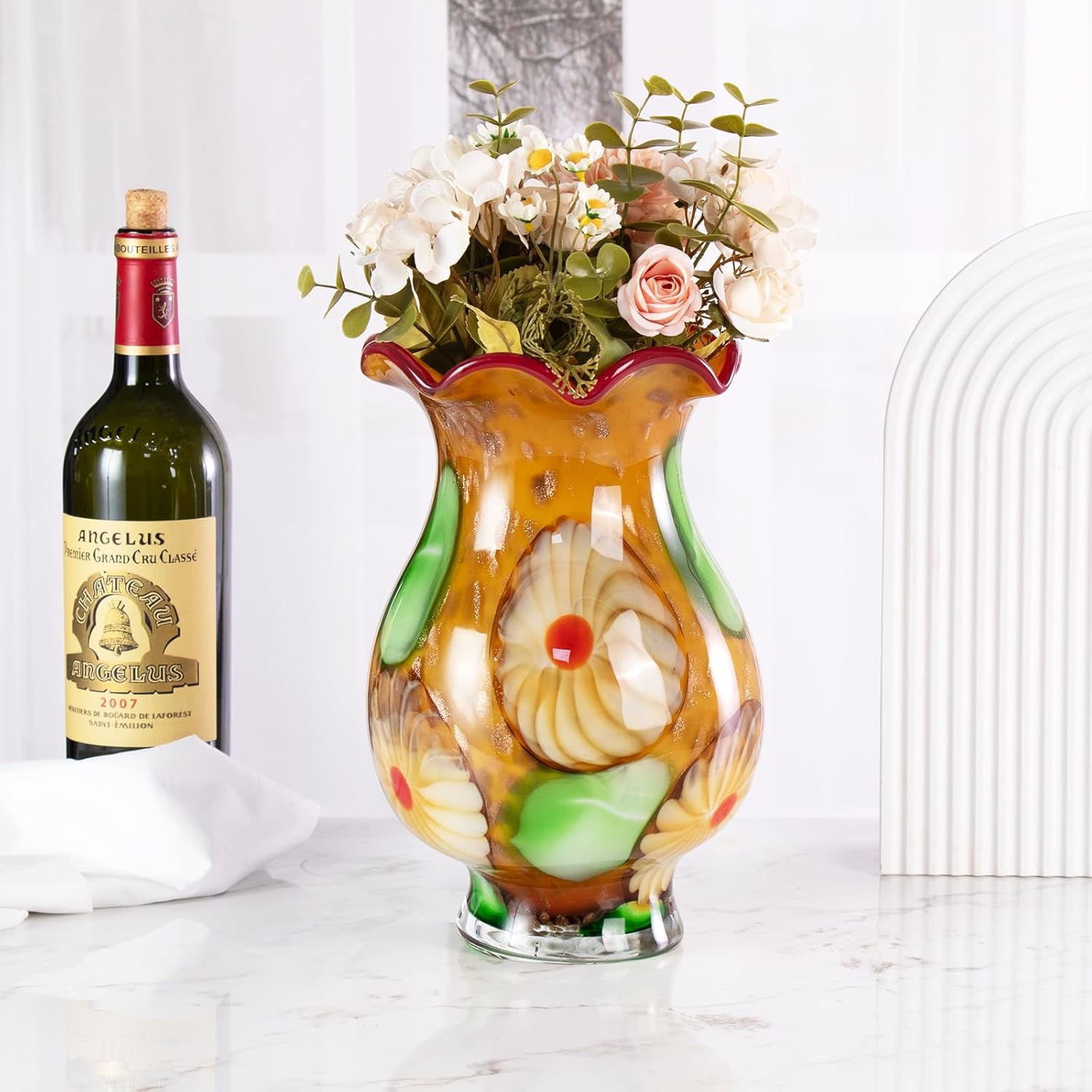 KAMMAK 8HPFH02033 glass vase detail image 1 in product description