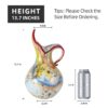 KAMMAK 8HPFH02067 glass vase shape and proportion detail image 3