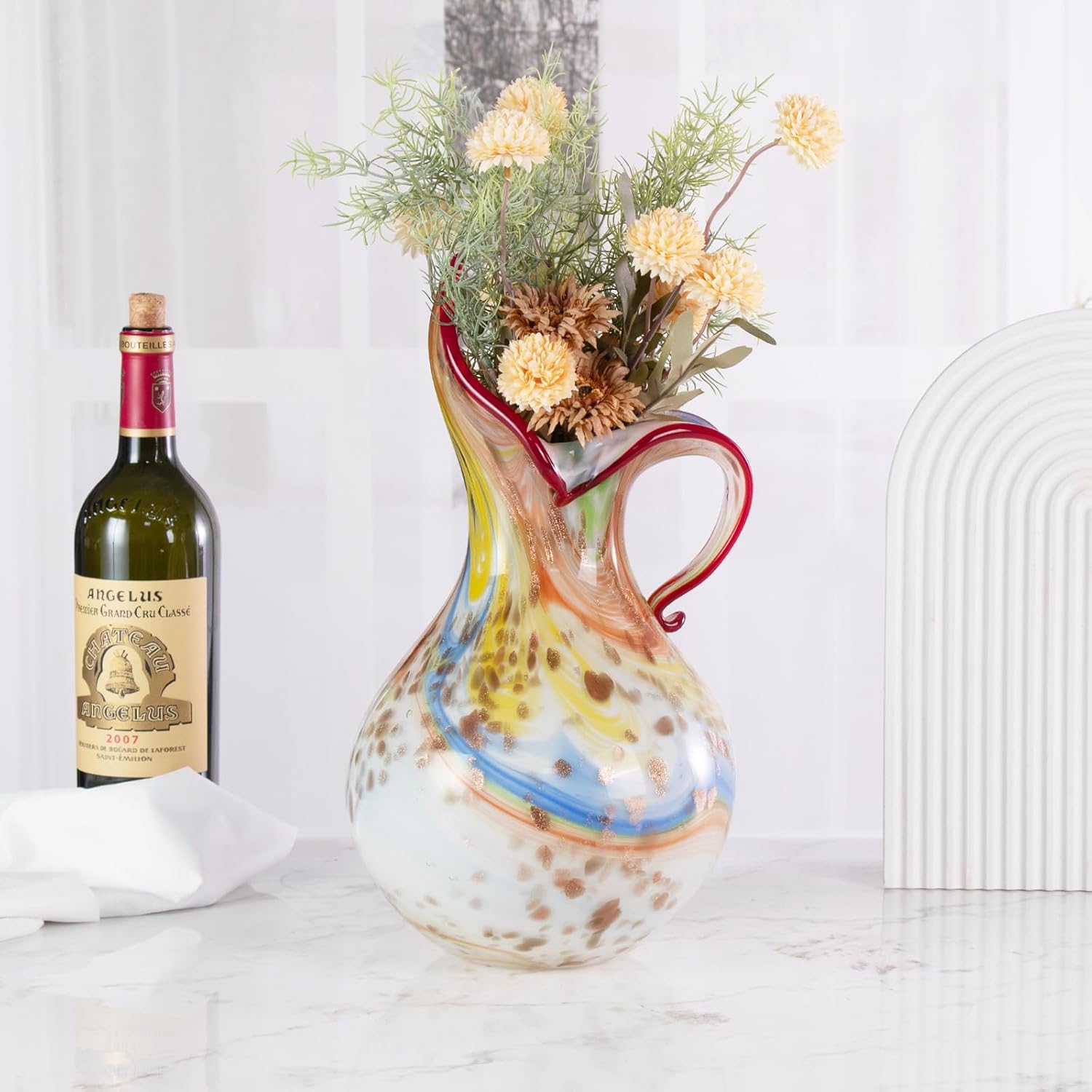 KAMMAK 8HPFH02067 glass vase detail image 1 in product description