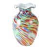 KAMMAK 8HPFH02068 glass vase front view for product display