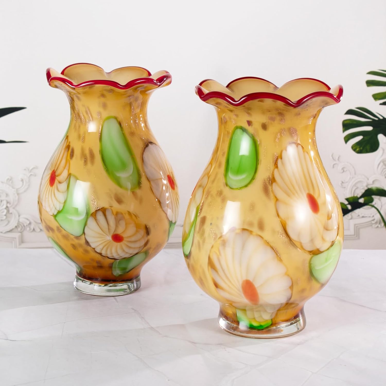 KAMMAK 8HPFH02119 glass vase detail image 2 in product description
