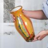 KAMMAK 8HPJG02085 glass vase close-up material texture detail image 4