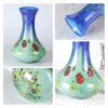 KAMMAK Colored Glass Vase, Beautiful Hand Blown Decorative Vase, Modern Art Vase for Flower Mantle Dining Table Centerpiece, Entryway Living Room Wedding Decoration (JG2093) KAMMAK 8HPJG02093 glass vase shape and proportion detail image 3