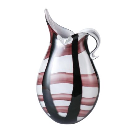 KAMMAK Colored Glass Vase, Beautiful Hand Blown Decorative Vase, Modern Art Vase for Flower Mantle Dining Table Centerpiece, Entryway Living Room Wedding Decoration (JG2117)