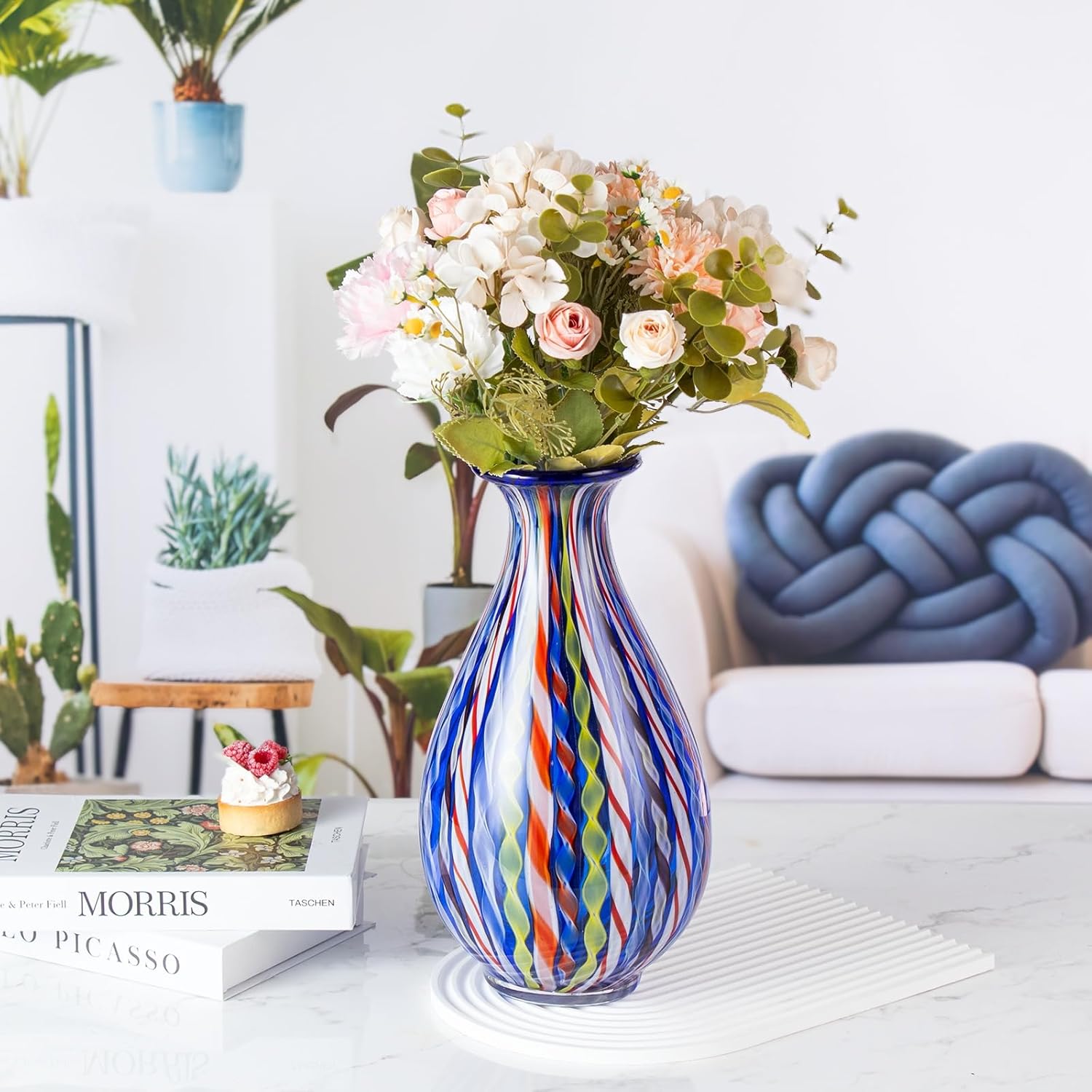 KAMMAK 8HPJG02004 glass vase detail image 2 in product description