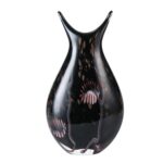 KAMMAK Colored Glass Vase, Beautiful Hand Blown Decorative Vase, Modern Art Vase for Flower Mantle Dining Table Centerpiece, Entryway Living Room Wedding Decoration (JG2123)