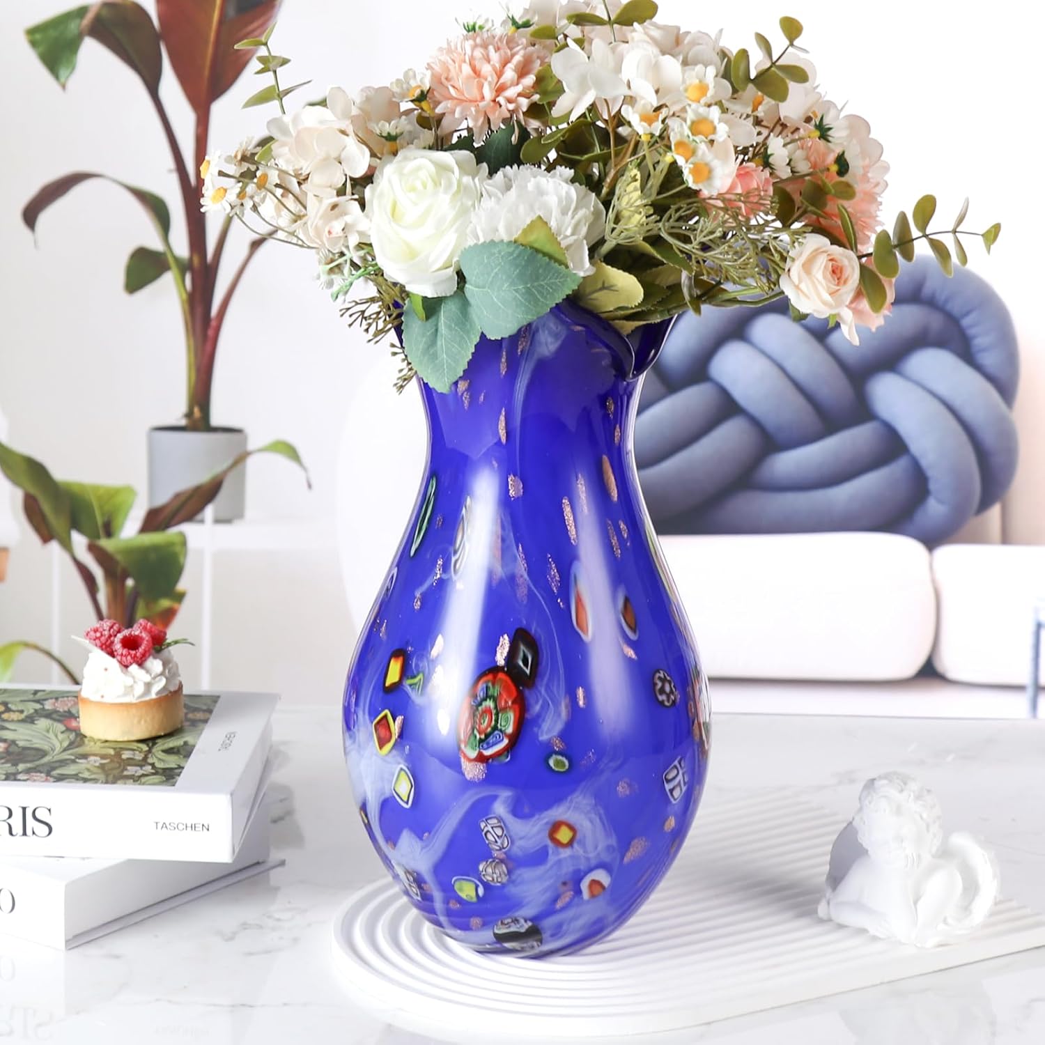 KAMMAK 8HPJG02125 glass vase detail image 2 in product description