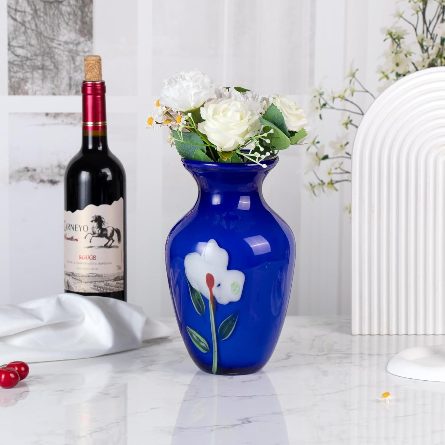 KAMMAK 8HPJG02062 glass vase detail image 1 in product description