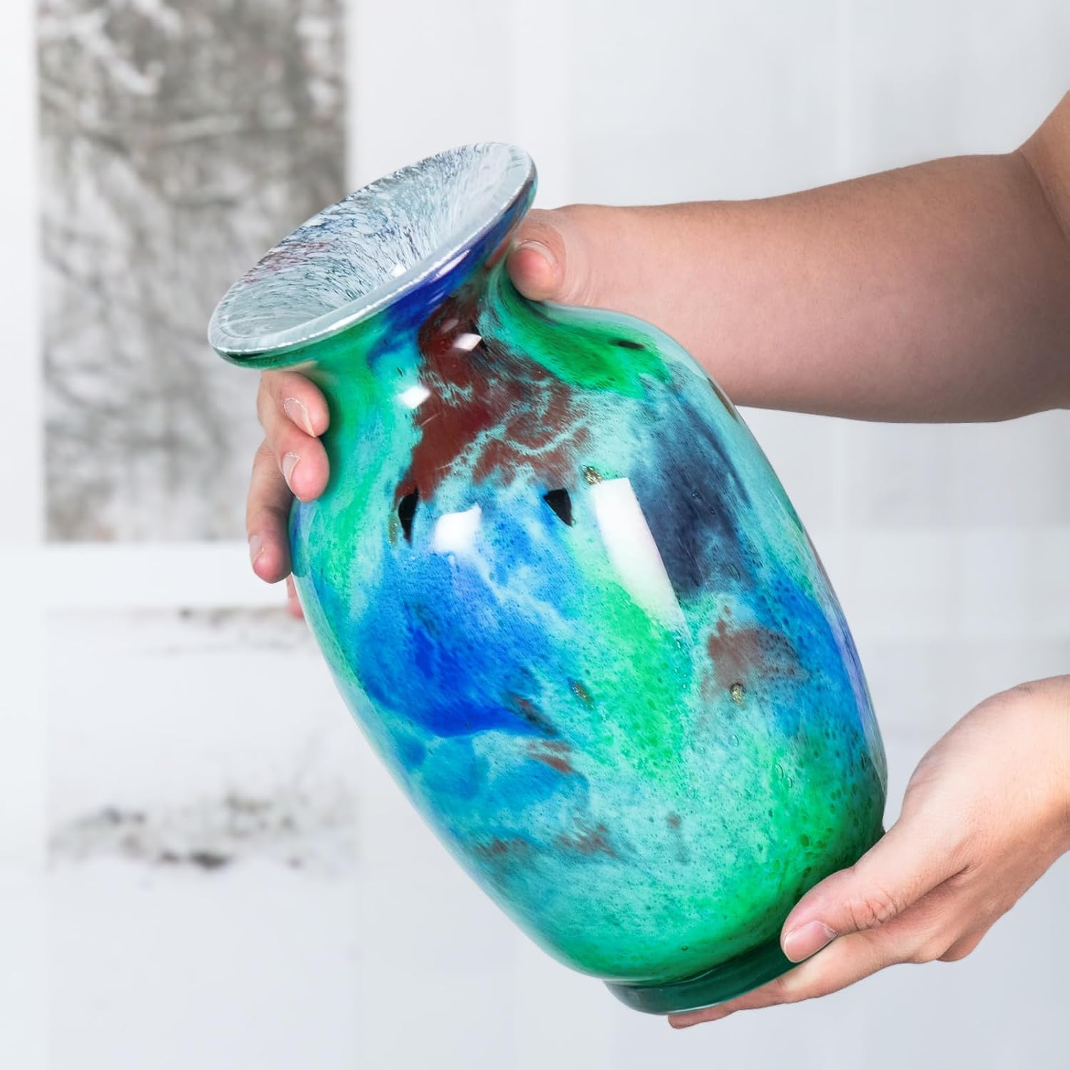 KAMMAK 8HPJG02068 glass vase detail image 1 in product description