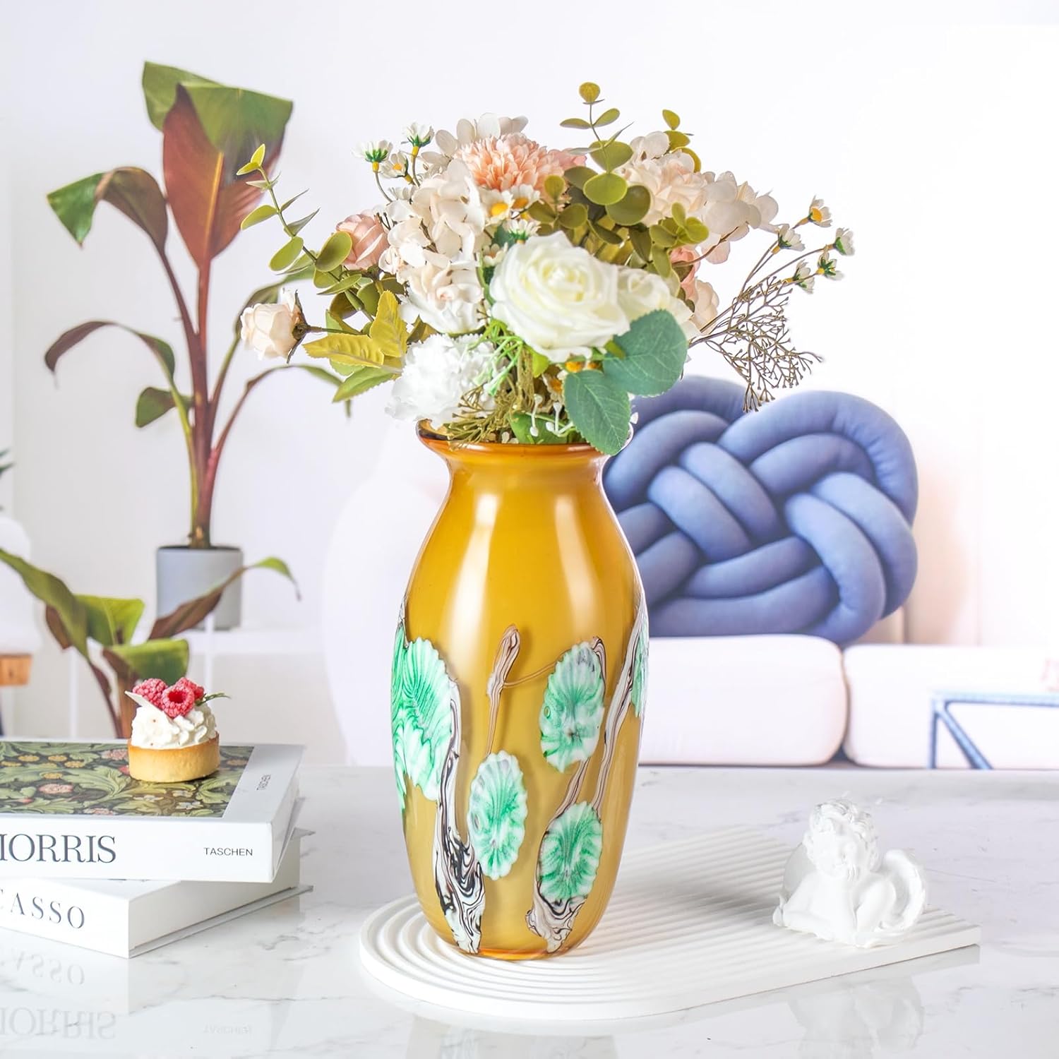KAMMAK 8HPJG02069 glass vase detail image 4 in product description