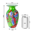 KAMMAK 8HPJG02096 glass vase shape and proportion detail image 3