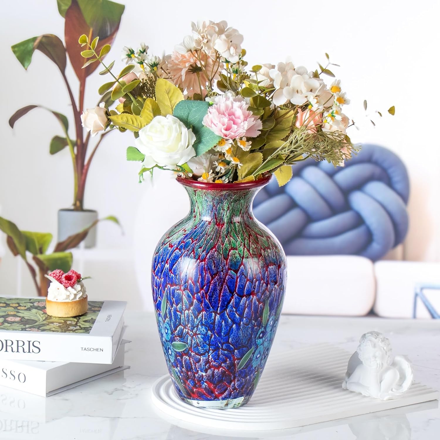 KAMMAK 8HPJG02109 glass vase detail image 4 in product description