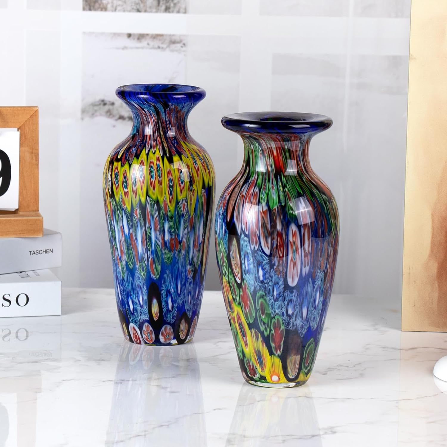 KAMMAK 8HPJG02154 glass vase detail image 3 in product description