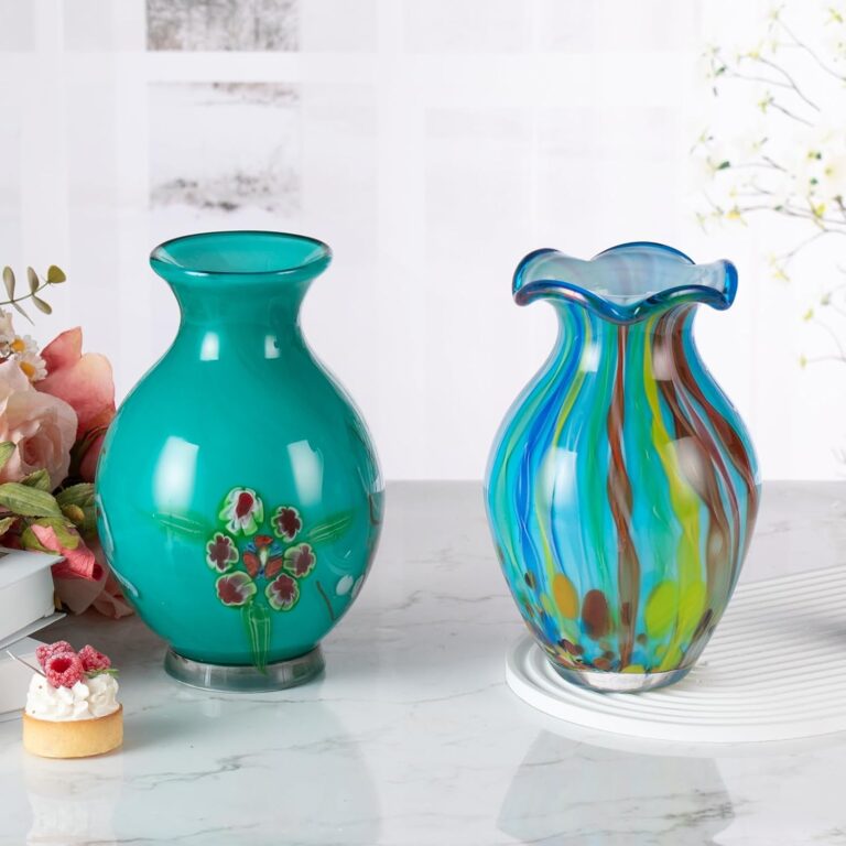 KAMMAK 8HPJG02156 glass vase detail image 3 in product description