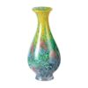 KAMMAK Colored Glass Vase, Beautiful Hand Blown Decorative Vase, Modern Art Vase for Flower Mantle Dining Table Centerpiece, Entryway Living Room Wedding Decoration (JG2073) KAMMAK 8HPJG02073 glass vase front view for product display