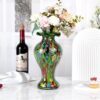 KAMMAK 8HPJG02131 glass vase side angle view showing silhouette