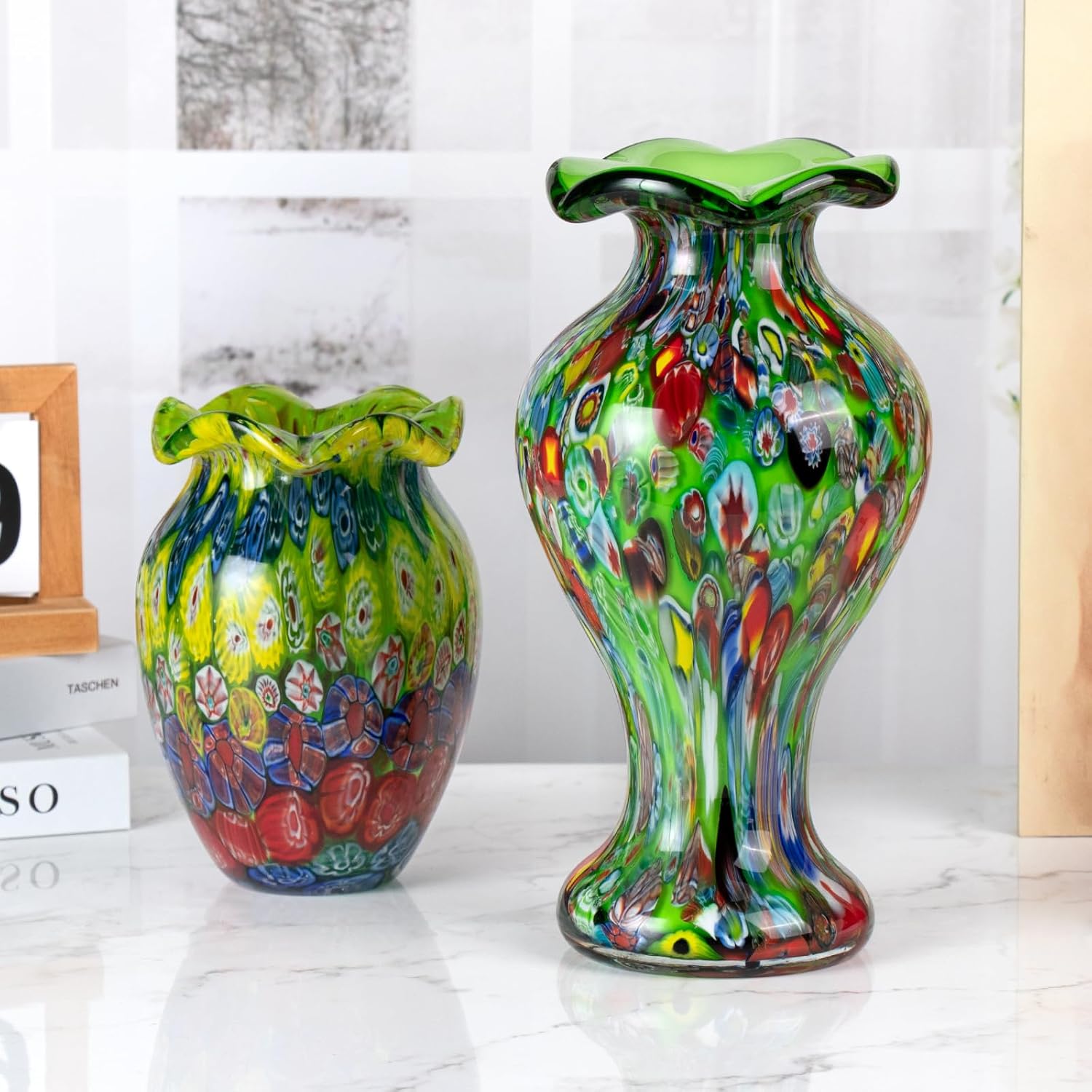 KAMMAK 8HPJG02131 glass vase detail image 3 in product description