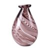 KAMMAK Colored Glass Vase, Beautiful Hand Blown Decorative Vase, Modern Art Vase for Flower Mantle Dining Table Centerpiece, Entryway Living Room Wedding Decoration (JG2102) KAMMAK 8HPJG02102 glass vase front view for product display