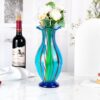 KAMMAK 8HPJG02007 glass vase side angle view showing silhouette