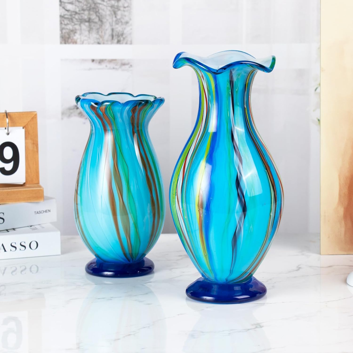 KAMMAK 8HPJG02007 glass vase detail image 2 in product description