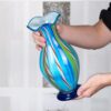 KAMMAK 8HPJG02007 glass vase scale and proportion view image 6