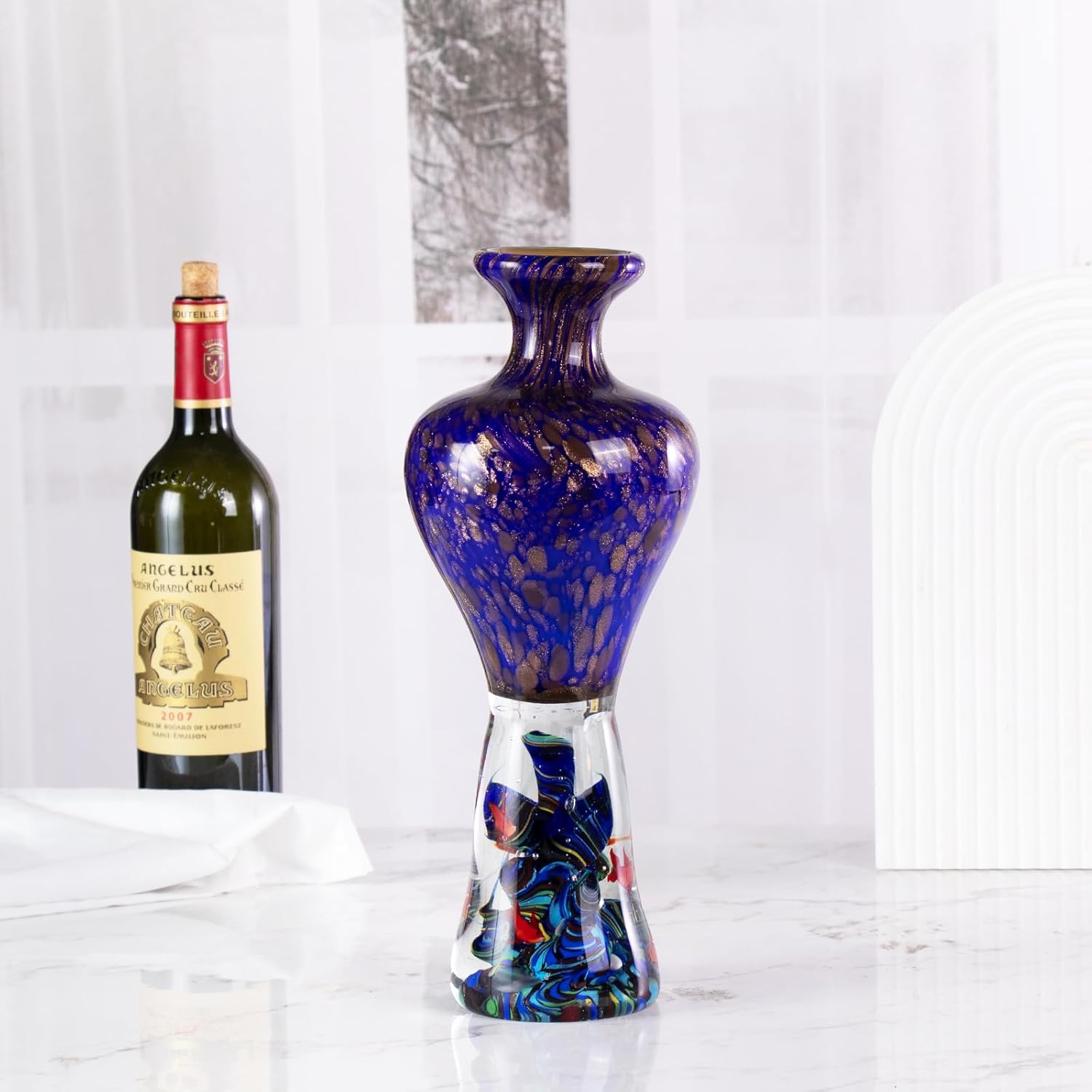 KAMMAK 8HPFH02022 glass vase detail image 1 in product description