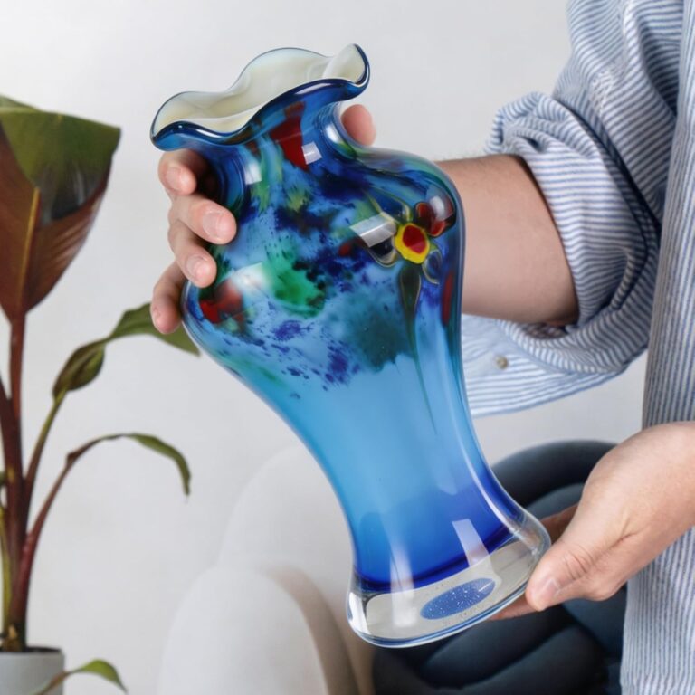 KAMMAK 8HPFH02042 glass vase detail image 3 in product description