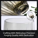 KAMMAK Crystal Whiskey Glasses, 8KPWY001