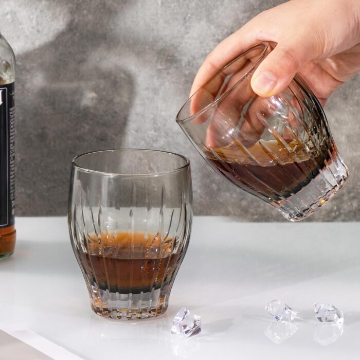 KAMMAK Crystal Whiskey Glasses, 8KPWY001