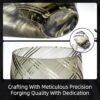 KAMMAK 8KPWY002 whiskey glasses close-up material texture detail image 4
