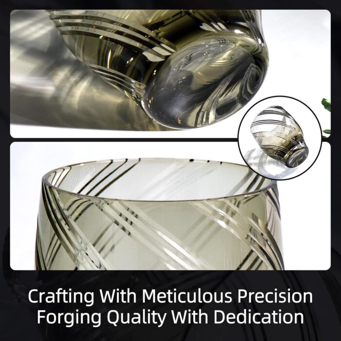 KAMMAK Crystal Whiskey Glasses, 8KPWY002